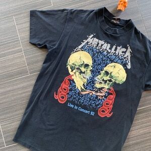 Metallica Rulz ! live in concert 92 tour shirt L